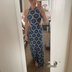 ASOS maxi dress with side cut outs - size 8